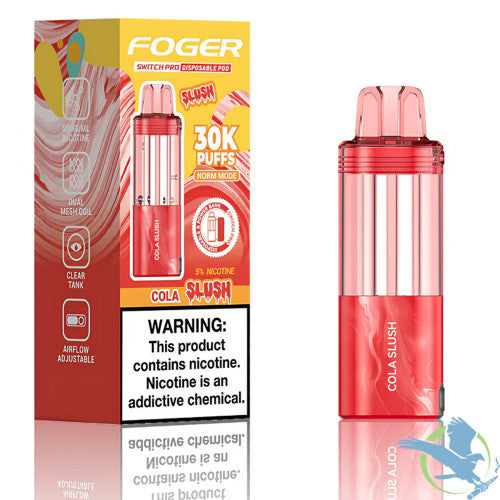 Foger Switch Pro Kit 30K Puffs 19ML Disposable Device & Power Bank - Display of 5