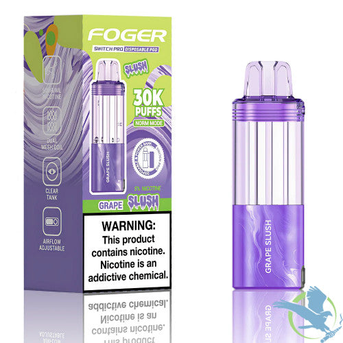 Foger Switch Pro Kit 30K Puffs 19ML Disposable Device & Power Bank - Display of 5