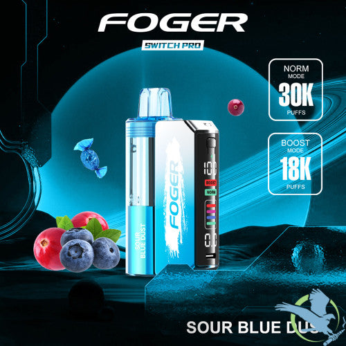 Foger Switch Pro Kit 30K Puffs 19ML Disposable Device & Power Bank - Display of 5