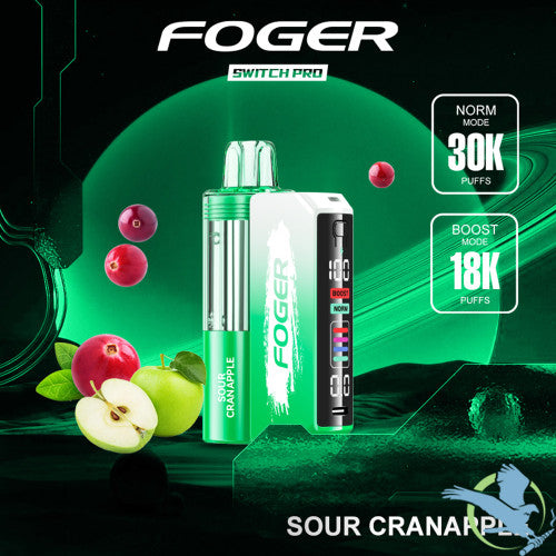 Foger Switch Pro Kit 30K Puffs 19ML Disposable Device & Power Bank - Display of 5