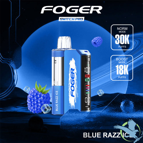 Foger Switch Pro Kit 30K Puffs 19ML Disposable Device & Power Bank - Display of 5