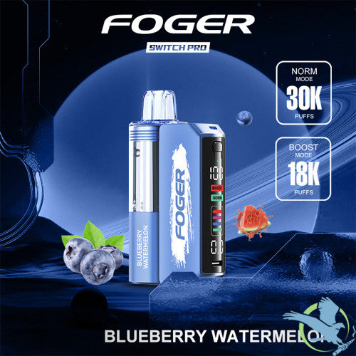 Foger Switch Pro Kit 30K Puffs 19ML Disposable Device & Power Bank - Display of 5