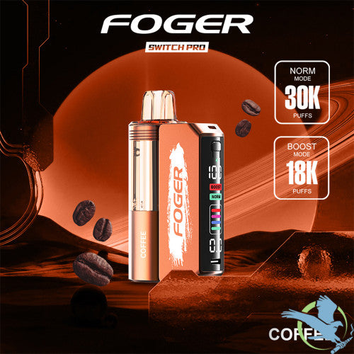 Foger Switch Pro Kit 30K Puffs 19ML Disposable Device & Power Bank - Display of 5