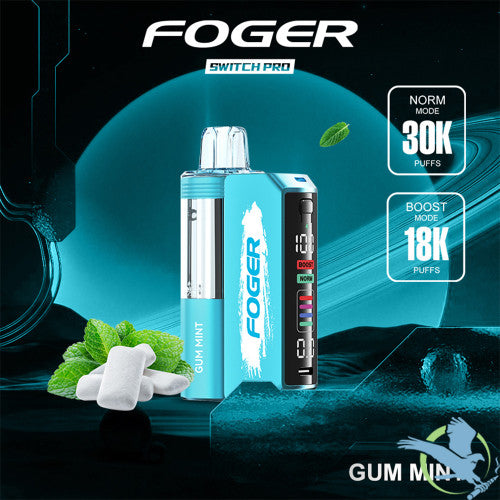 Foger Switch Pro Kit 30K Puffs 19ML Disposable Device & Power Bank - Display of 5