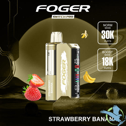 Foger Switch Pro Kit 30K Puffs 19ML Disposable Device & Power Bank - Display of 5