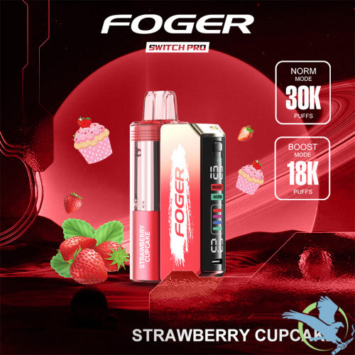 Foger Switch Pro Kit 30K Puffs 19ML Disposable Device & Power Bank - Display of 5