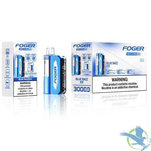 Foger Switch Pro Kit 30K Puffs 19ML Disposable Device & Power Bank - Display of 5