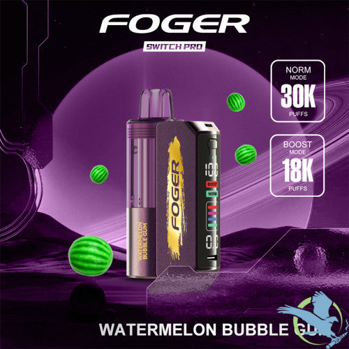Foger Switch Pro Kit 30K Puffs 19ML Disposable Device & Power Bank - Display of 5
