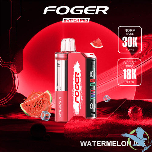 Foger Switch Pro Kit 30K Puffs 19ML Disposable Device & Power Bank - Display of 5