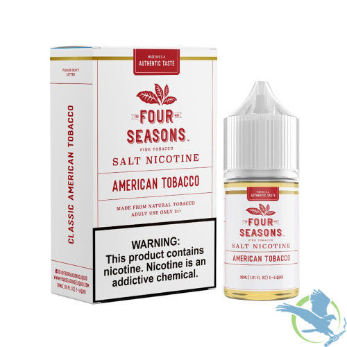 Four Seasons Fine Tobacco Salt Nicotine E-Liquid 30ML