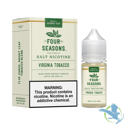 Four Seasons Fine Tobacco Salt Nicotine E-Liquid 30ML