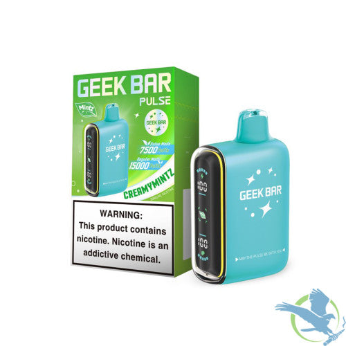 Geek Bar Pulse 16ML 15K Puffs Disposable Device With Battery & E-Liquid Full Screen - Display of 5