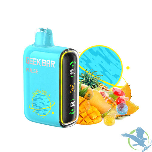 Geek Bar Pulse 16ML 15K Puffs Disposable Device With Battery & E-Liquid Full Screen - Display of 5