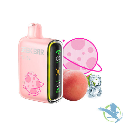 Geek Bar Pulse 16ML 15K Puffs Disposable Device With Battery & E-Liquid Full Screen - Display of 5