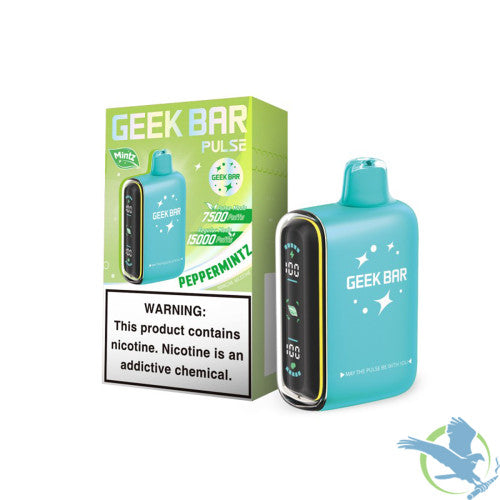 Geek Bar Pulse 16ML 15K Puffs Disposable Device With Battery & E-Liquid Full Screen - Display of 5