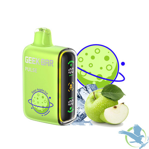 Geek Bar Pulse 16ML 15K Puffs Disposable Device With Battery & E-Liquid Full Screen - Display of 5