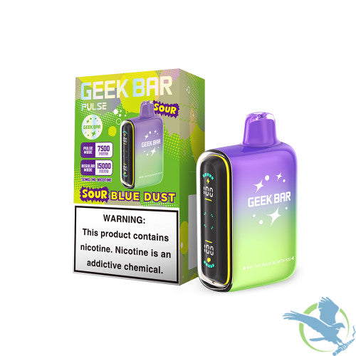 Geek Bar Pulse 16ML 15K Puffs Disposable Device With Battery & E-Liquid Full Screen - Display of 5