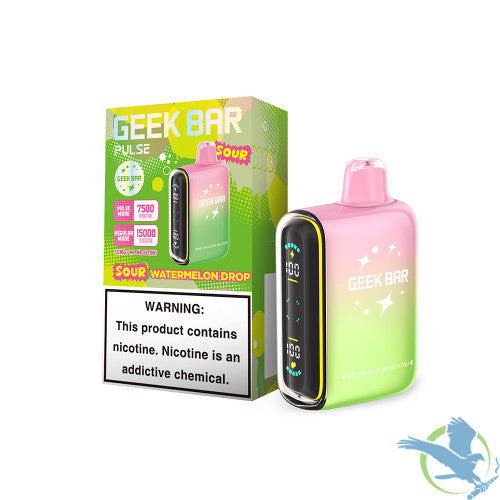 Geek Bar Pulse 16ML 15K Puffs Disposable Device With Battery & E-Liquid Full Screen - Display of 5