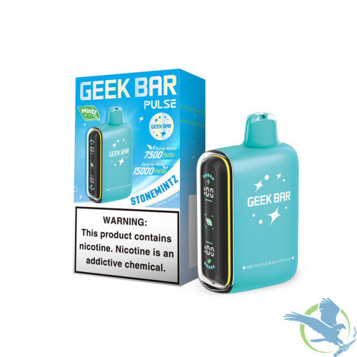 Geek Bar Pulse 16ML 15K Puffs Disposable Device With Battery & E-Liquid Full Screen - Display of 5