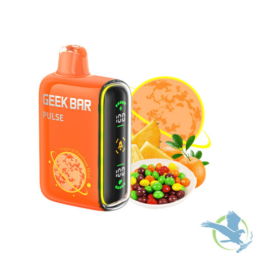 Geek Bar Pulse 16ML 15K Puffs Disposable Device With Battery & E-Liquid Full Screen - Display of 5