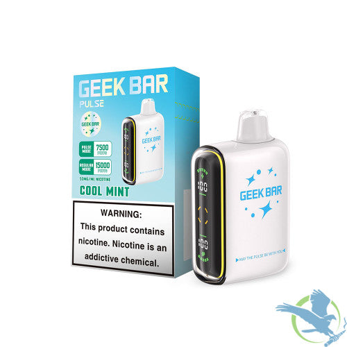 Geek Bar Pulse 16ML 15K Puffs Disposable Device With Battery & E-Liquid Full Screen - Display of 5