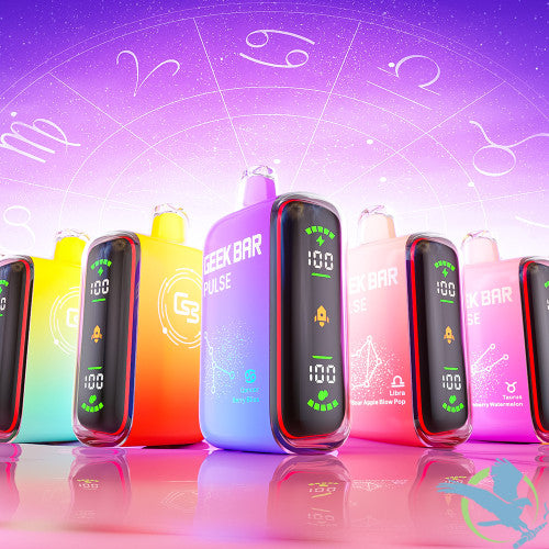 Geek Bar Pulse 16ML 15K Puffs Disposable Device With Battery & E-Liquid Full Screen - Display of 5