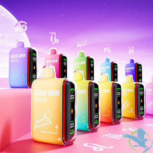Geek Bar Pulse 16ML 15K Puffs Disposable Device With Battery & E-Liquid Full Screen - Display of 5