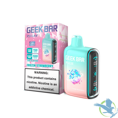 Geek Bar Pulse 16ML 15K Puffs Disposable Device With Battery & E-Liquid Full Screen - Display of 5