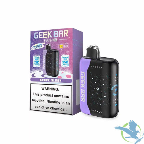 Geek Bar Pulse X 18ML 25K Puffs Disposable Vape Device With VPU & 3D Curved Screen - Display of 5