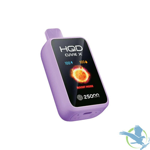 HQD Cuvie Everest 25K Puffs 28ML Disposable Device With Three Dynamic Modes & Touch Control Screen - Display of 5