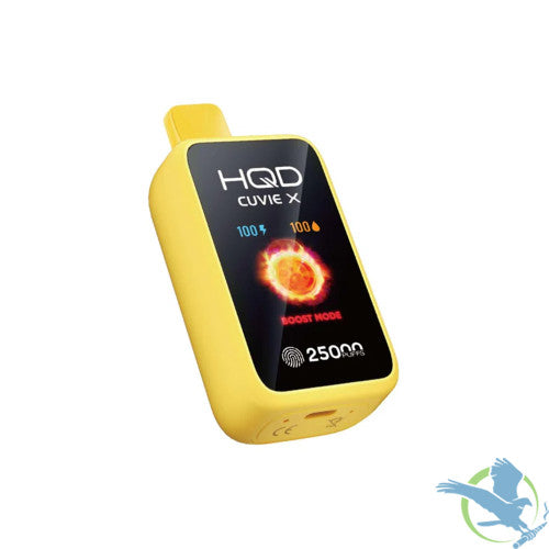 HQD Cuvie Everest 25K Puffs 28ML Disposable Device With Three Dynamic Modes & Touch Control Screen - Display of 5