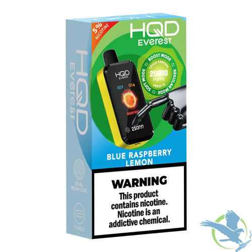 HQD Cuvie Everest 25K Puffs 28ML Disposable Device With Three Dynamic Modes & Touch Control Screen - Display of 5