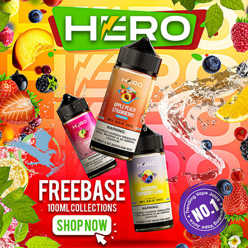 Hero Synthetic Nicotine E-Liquid 100ML