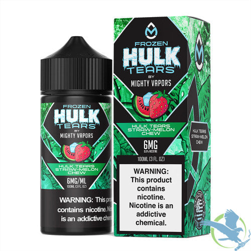 Hulk Tears Nicotine E-Liquid 100ML By Mighty Vapors