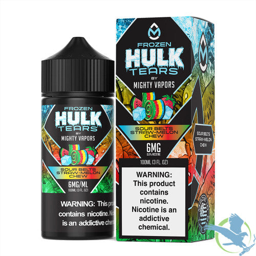 Hulk Tears Nicotine E-Liquid 100ML By Mighty Vapors