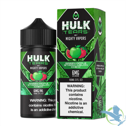 Hulk Tears Nicotine E-Liquid 100ML By Mighty Vapors