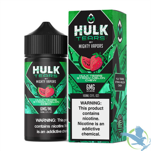 Hulk Tears Nicotine E-Liquid 100ML By Mighty Vapors