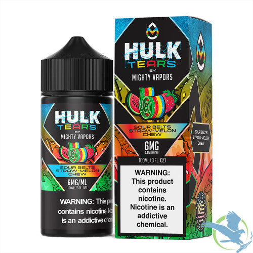 Hulk Tears Nicotine E-Liquid 100ML By Mighty Vapors