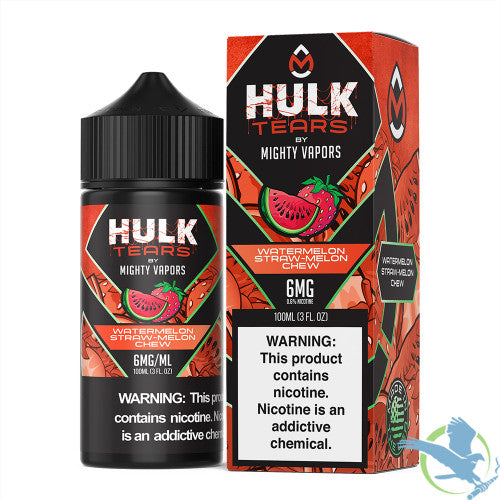 Hulk Tears Nicotine E-Liquid 100ML By Mighty Vapors