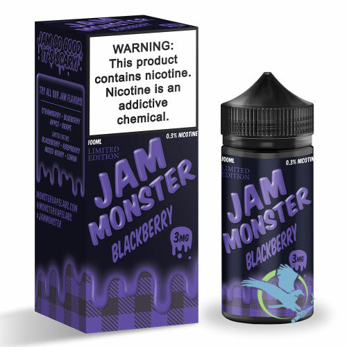 Jam Monster Synthetic Nicotine E-Liquid 100ML