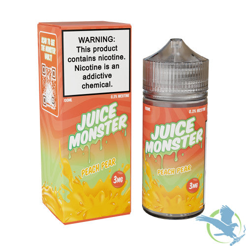 Juice Monster Synthetic Nicotine E-Liquid By Monster Vape Labs 100ML