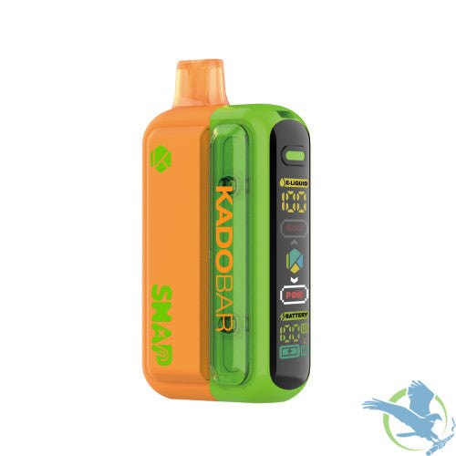 Kado Bar Snap 25K Puffs 18ML Disposable Pod Kit With Dual Mesh Technology - Display of 5