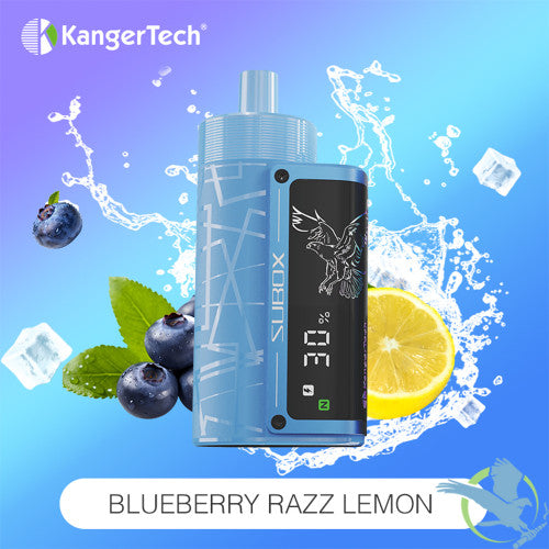 KangerTech SUBOX 50K Puffs 40ML Disposable Device With Adjustable Airflow & Digital Screen - Display of 5