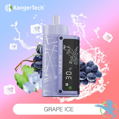 KangerTech SUBOX 50K Puffs 40ML Disposable Device With Adjustable Airflow & Digital Screen - Display of 5