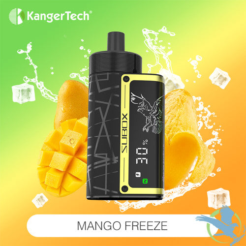 KangerTech SUBOX 50K Puffs 40ML Disposable Device With Adjustable Airflow & Digital Screen - Display of 5