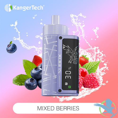 KangerTech SUBOX 50K Puffs 40ML Disposable Device With Adjustable Airflow & Digital Screen - Display of 5