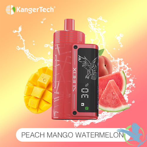 KangerTech SUBOX 50K Puffs 40ML Disposable Device With Adjustable Airflow & Digital Screen - Display of 5
