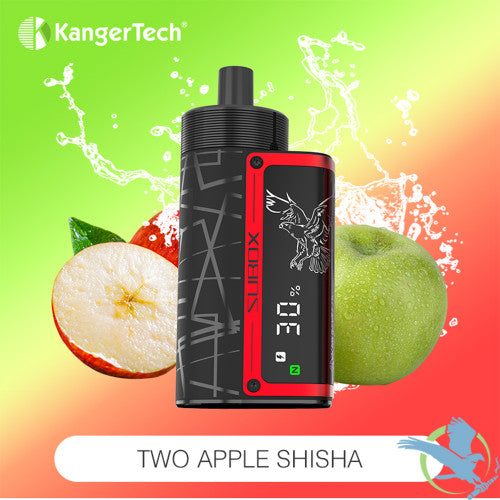 KangerTech SUBOX 50K Puffs 40ML Disposable Device With Adjustable Airflow & Digital Screen - Display of 5
