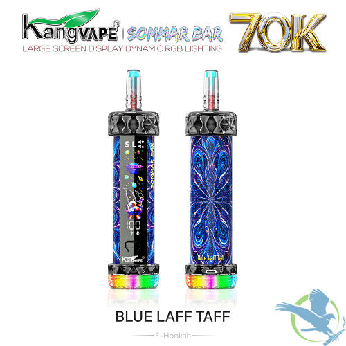 Kangvape Sommar Bar E-Hookah 70K Puffs 40ML Disposable Device With RGB Lighting Effects - Display of 5