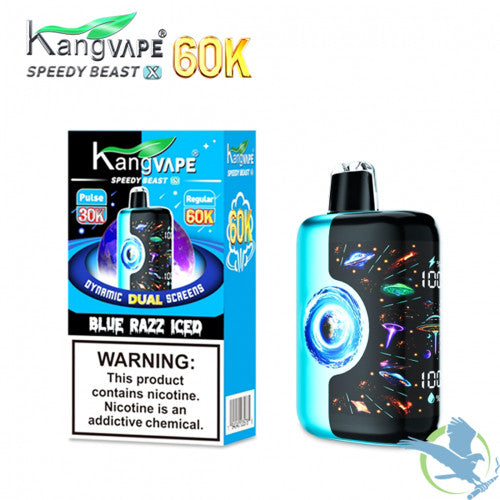 Kangvape Speedy Beast X 60K Puffs 20ML Disposable Device With Dynamic Dual Screens - Display of 5